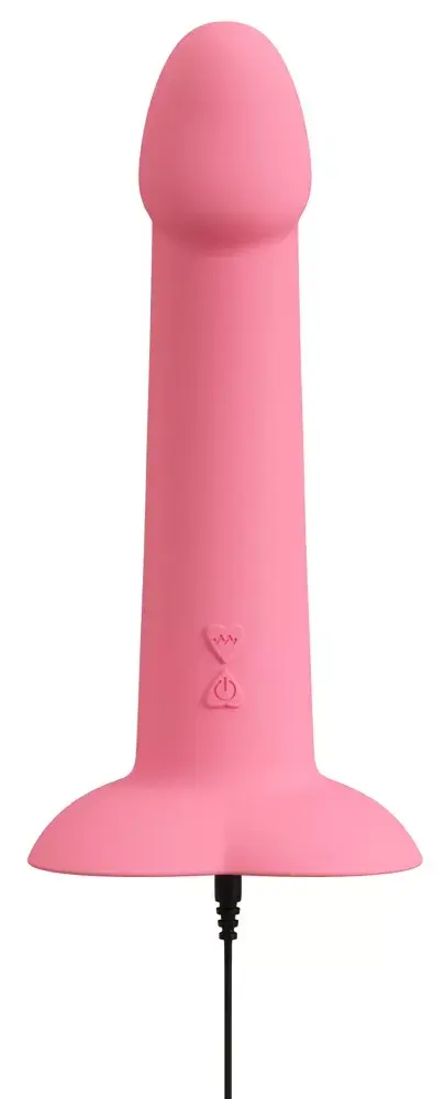 Вибратор you2toys Heart Guy Pink — силикон 19 см Photo 9