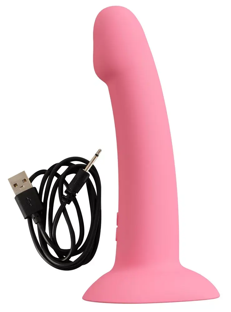 Вибратор you2toys Heart Guy Pink — силикон 19 см Photo 10