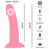 Вибратор you2toys Heart Guy Pink — силикон 19 см Photo 11