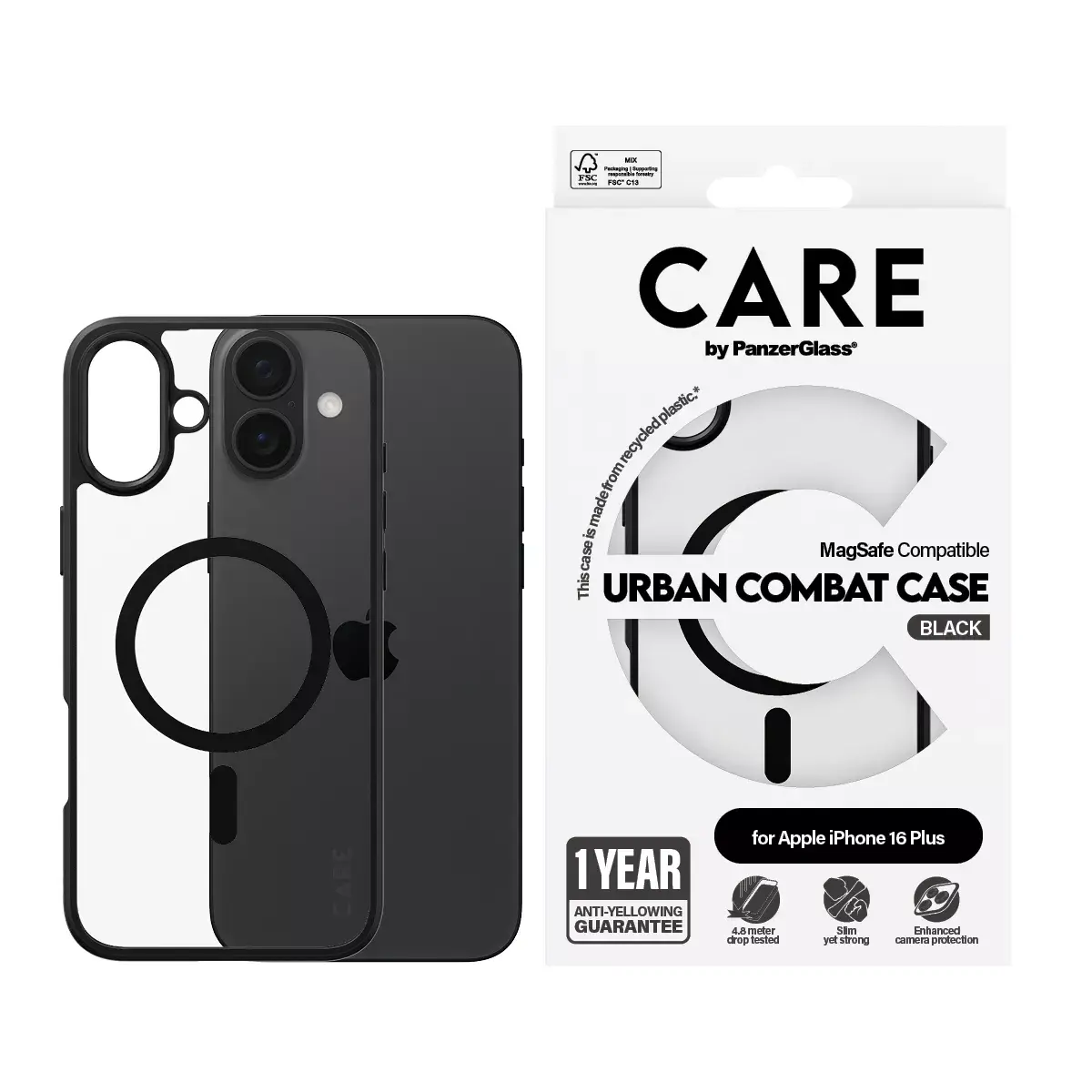 Чехол PanzerGlass CARE by Flagship Case iPhone 16 Plus Photo 2