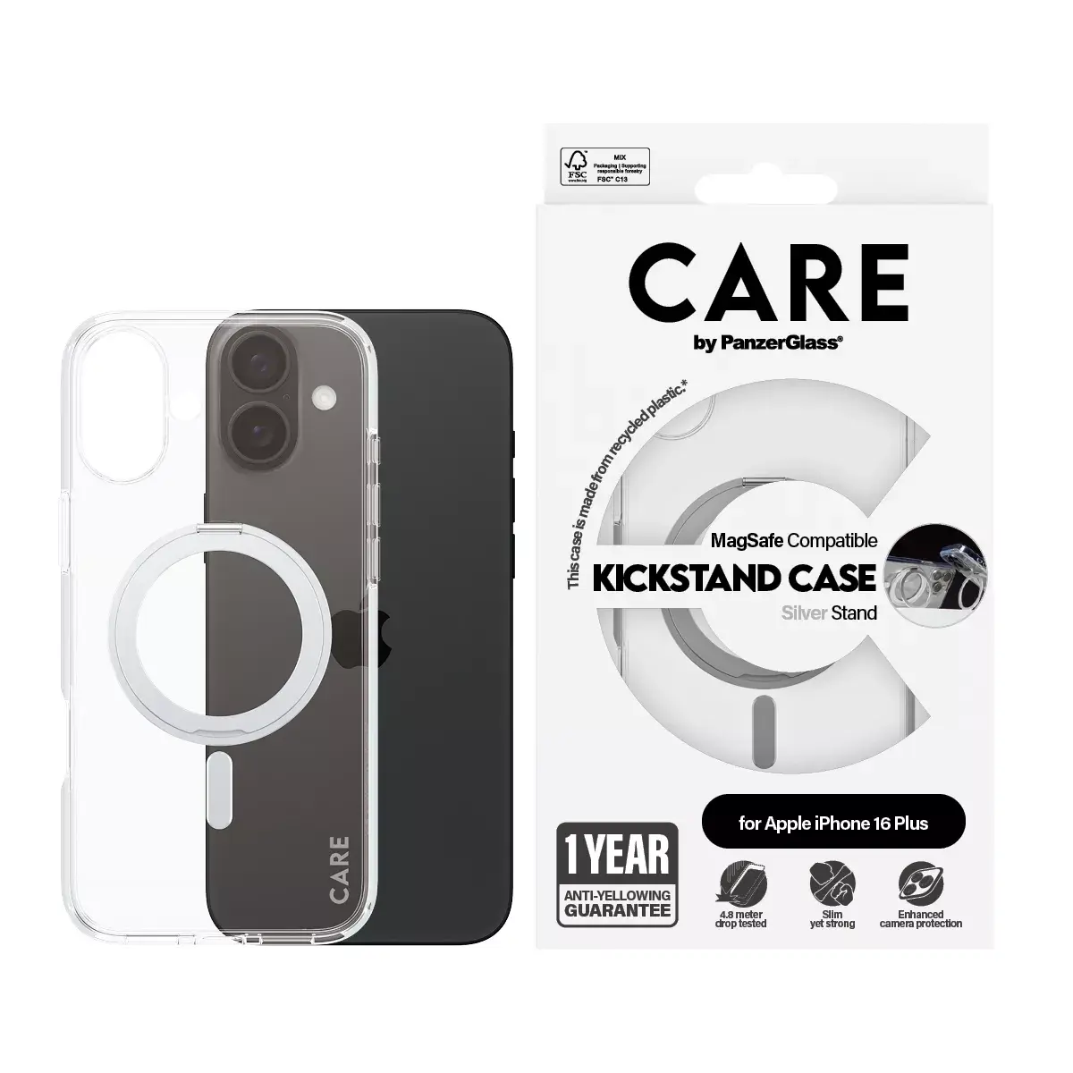 Чехол PanzerGlass CARE by ® Feature Case iPhone 16 Plus Photo 2