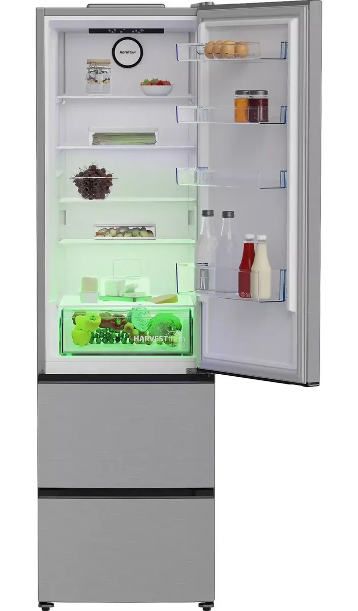 Холодильник BEKO B3RGNA354HXB1 203 см 354 л Photo 3