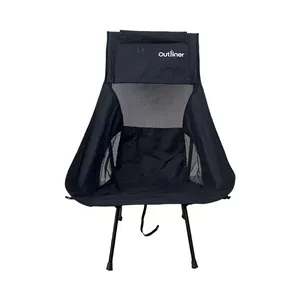 Folding Tourist Chair OUTLINER NHM1036 — Portable Camping Seat, Green