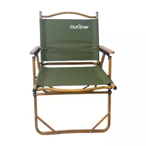 Outdoor folding tourist chair OUTLINER TOURIST CHAIR BLACK 54×53×80 cm