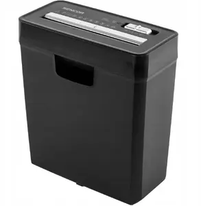 Paper shredder SENCOR SSK161 cross-cut, 6-sheet capacity, 6 mm strips, 10 L bin, compact office