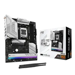 Mātesplate ASRock B850 Pro RS WiFi — AMD B850, Socket AM5, ATX, DDR5, 4 DIMM, 256 GB, Wi‑Fi 6E, 2.5Gb LAN