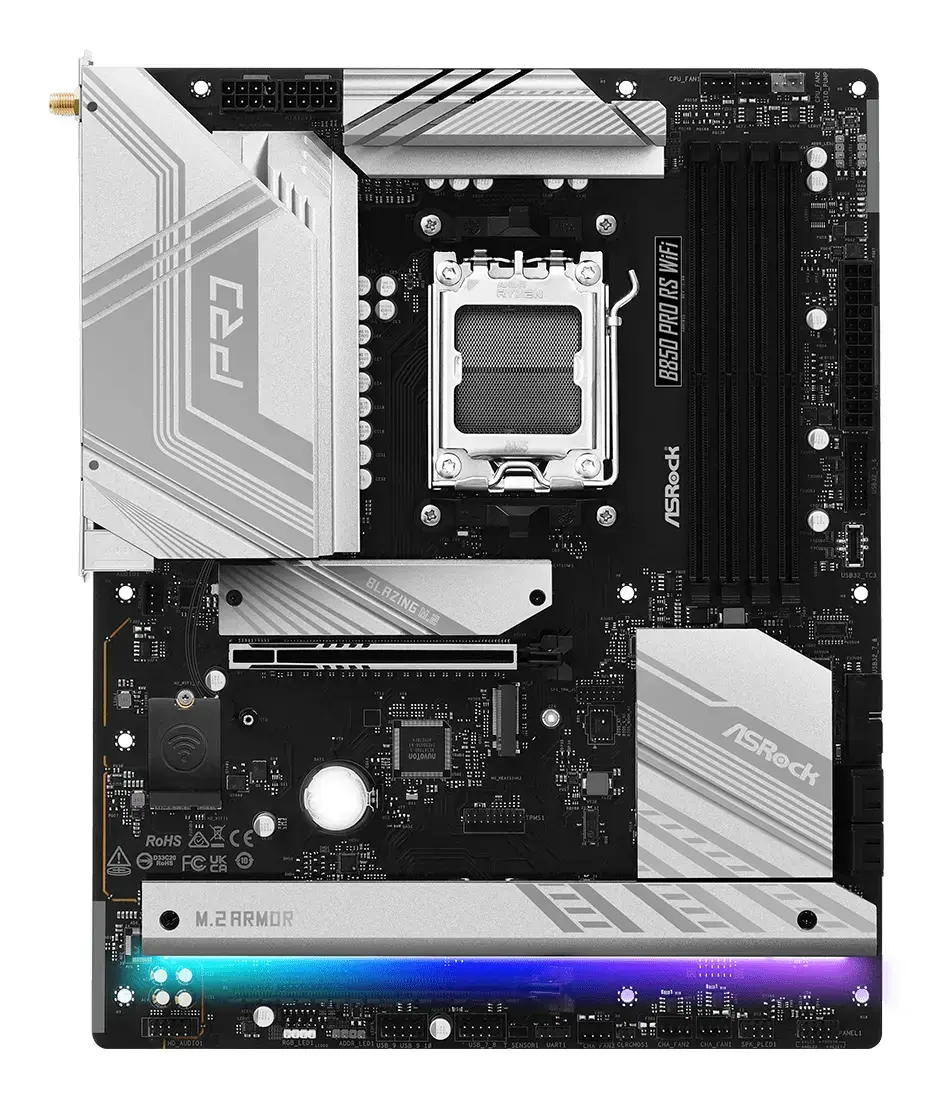 Mātesplate ASRock B850 Pro RS WiFi Photo 3