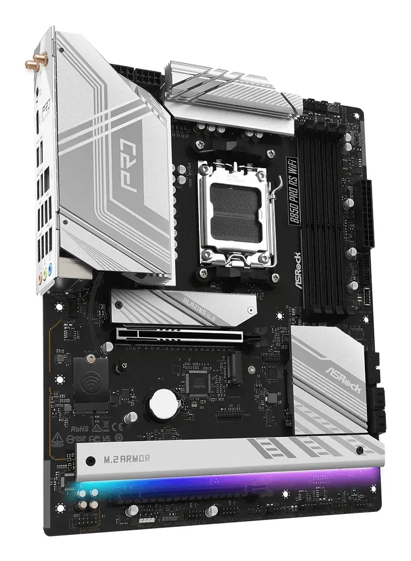 Mātesplate ASRock B850 Pro RS WiFi Photo 4