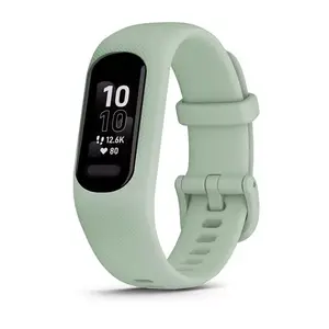 Фитнес-браслет GARMIN VIVOSMART 5 OLED 88×154 пикс сенсорный, GPS, силиконовый ремешок S/M и M/L, мятный