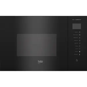 Встраиваемая гриль-микроволновая печь BEKO BMGB25353B 25 л, 900 Вт, гриль 1000 Вт, цифровой таймер, черная