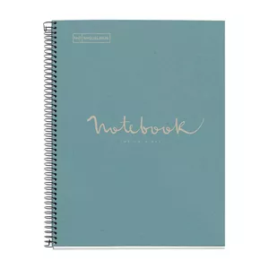 Writing Notebook MAUL A609634 A4 80 Sheets Blue Hardcover