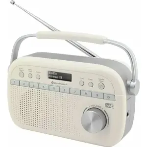 Portable radio Soundmaster DAB280BE — Analog & digital tuner, DAB+/FM, 1.2 W, beige, AC/battery