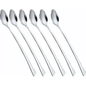 Cocktail Spoons set, KingHoff KH-1447, 6-piece, polished finish