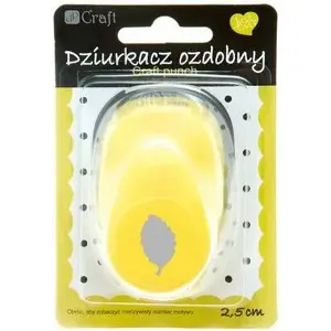 Дырокол декоративный Dalprint JCDZ-110.013 Listek — для бумаги, мотив «лист»