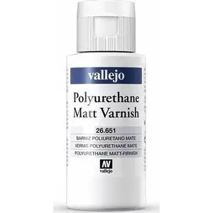 Acrylic-Polyurethane Varnish VALLEJO 60 ml Matte – universal protective topcoat