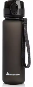 Pudele Meteor ar sietiņu 650 ml — melna