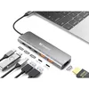 Sandberg USB-C doks HDMI + 2xUSB-A + 2xUSB-C + PD100W Photo 2