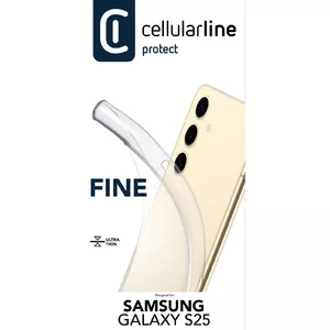 Vāks Cellularline Galaxy S25 Caurspīdīgs 16.1 cm