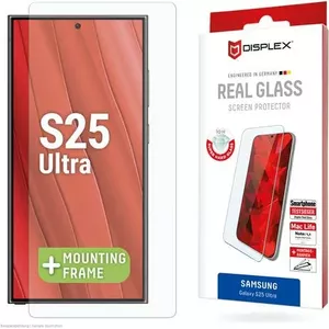 Защитное стекло Displex Samsung Galaxy S25 Ultra устойчивое к царапинам