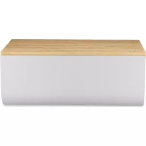 Bread box Alessi BG03WG Grey 340mm width 210mm depth 140mm height