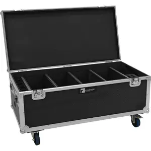 Roadinger Flightcase for 4× AKKU Multiflood IP 18×10W RGBW Wash – model 31005248