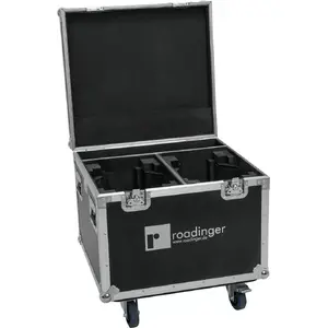 Roadinger Flightcase EYE-1940 with Wheels – protective transport case for equipment
