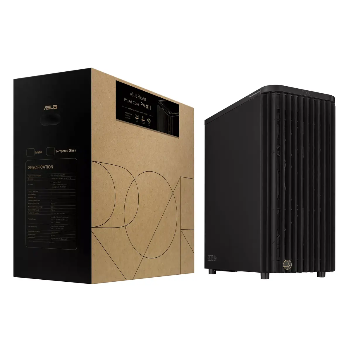 ASUS ProArt PA401 Wood METAL PWM korpuss Photo 11