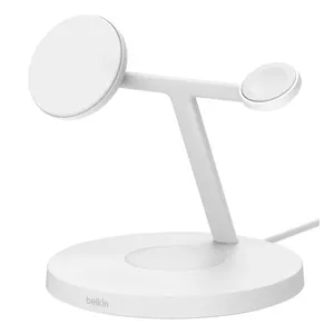 Bezvadu lādētājs Belkin BoostCharge Pro 1.5m USB Balts Ātrā uzlāde