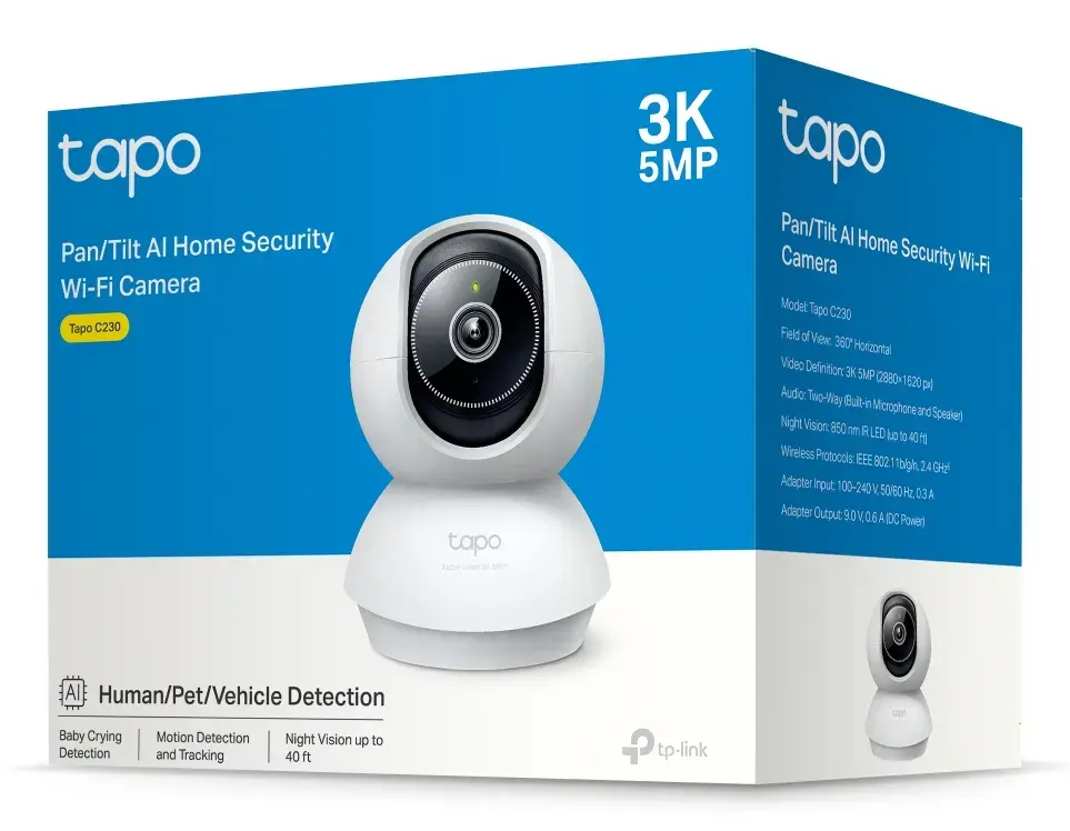 TP-Link Tapo C230 IP kamera 5 MP Photo 10