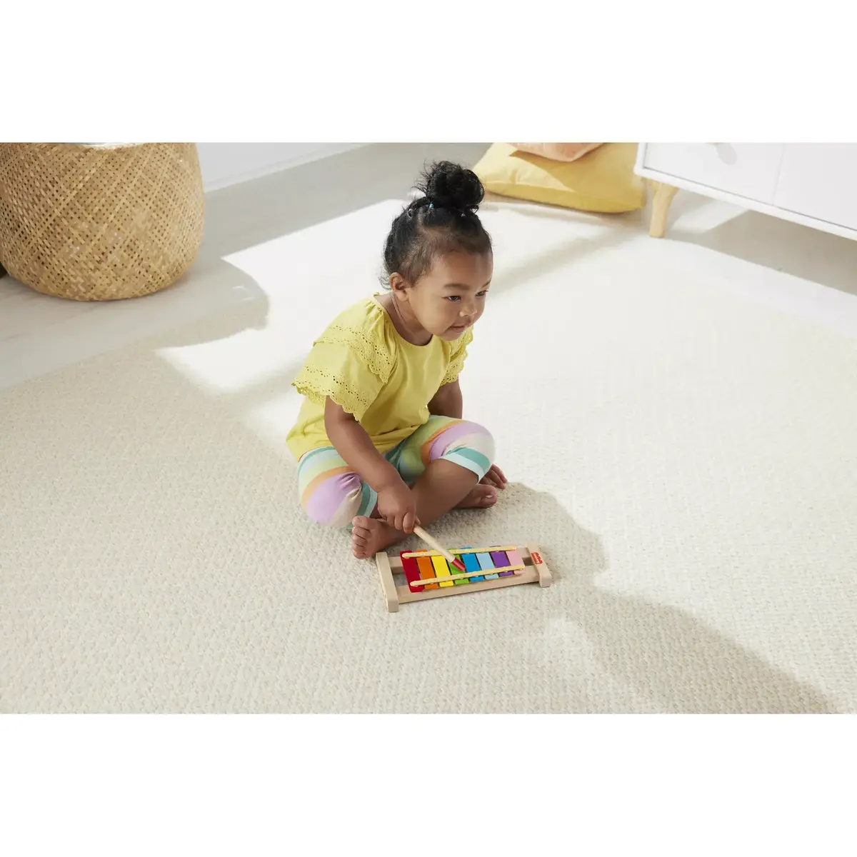 Игрушечный музыкальный инструмент Fisher-Price Деревянный ксилофон Photo 11