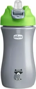CHICCO bērnu pudele ar mīkstu snīpi 350 ml neitrāls dizains (CHIC-2282)