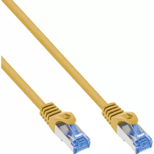 Networking Cable InLine 72607Y RJ-45 Cat6a 7.5 m Yellow