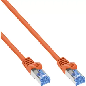 Сетевой кабель InLine 72607O RJ-45 Cat6a 7.5 м Оранжевый