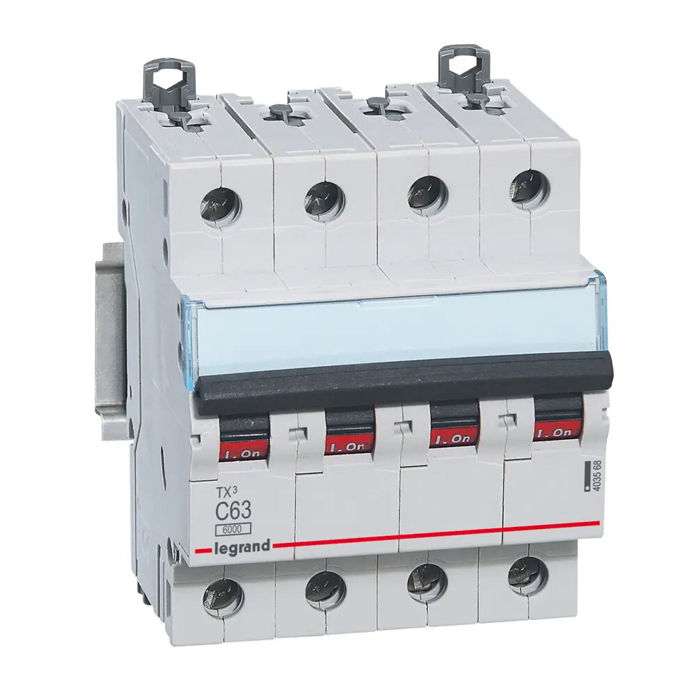 Legrand TX3 Automātiskais slēdzis 4P 63A