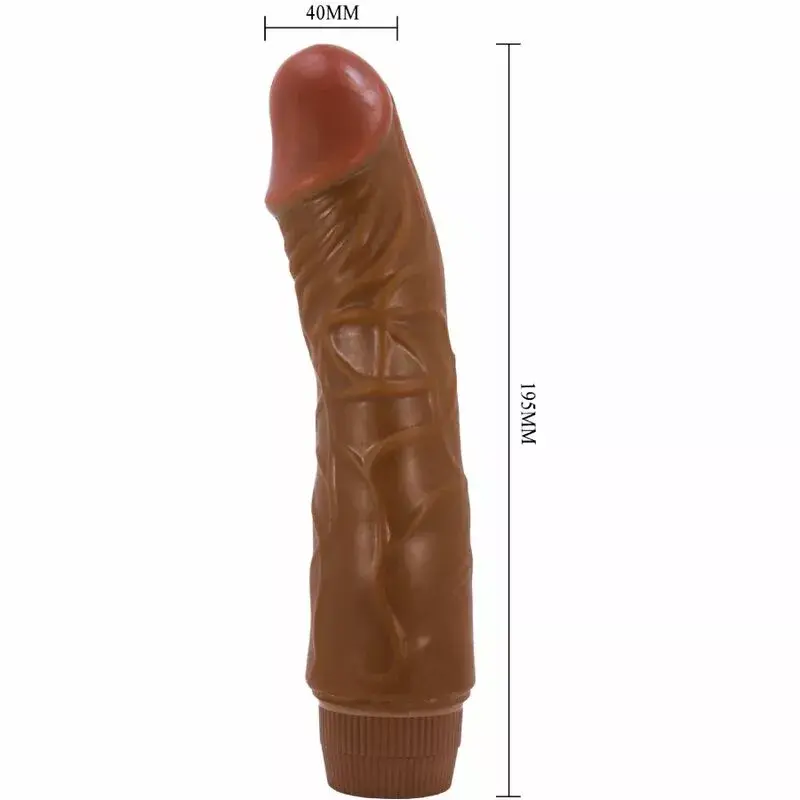 Vibrators BAILE JEFF reālistisks 19,5 cm D-242508 Photo 3