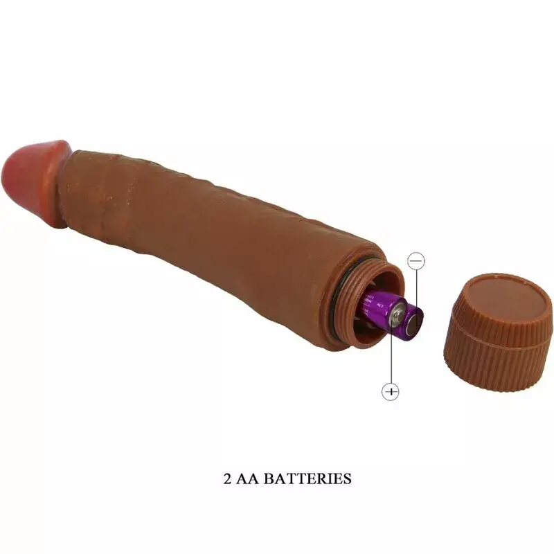 Vibrators BAILE Silicone Mulatto 24 cm Photo 3