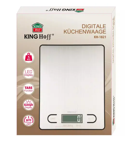 Virtuves svari KingHoff KH-1821 1 g / 5 kg Photo 4