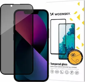Wozinsky rūdīta privātuma stikla aizsargplēve priekš iPhone 13 / 13 Pro ar privātuma filtru