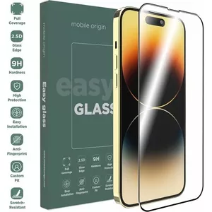 Накладное защитное стекло MOBILE ORIGIN EasyGlass для Apple iPhone 14 Pro Max