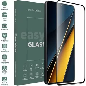 Защитное стекло Mobile Origin для Xiaomi Poco X6 Pro 5G – модель FRL-EG-XPX6Pro