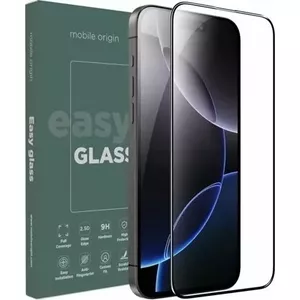 Закалённое стекло защитное MOBILE ORIGIN EasyGlass для iPhone 16 Pro Max