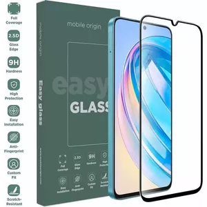 Закалённое стекло защиты экрана MOBILE ORIGIN для Honor X8a (EasyGlass) — модель FRL-EG-HX8a