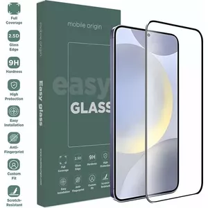 Защитное стекло MOBILE ORIGIN EasyGlass для Samsung Galaxy S24 — закалённое стекло