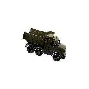 Игрушечный самосвал Polesie Maxik military 49025 – пластиковая строительная машина для детей