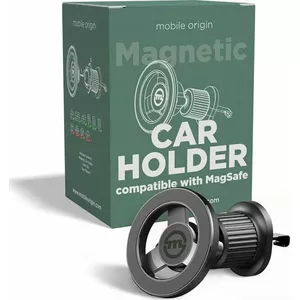 Magnetic car phone mount MOBILE ORIGIN Magnetic FRL-MGCH-01-BLK, dashboard/windshield mounting, compact design