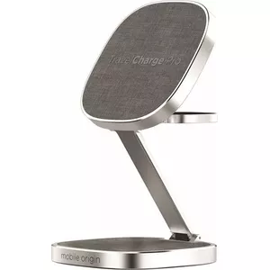 Сетевой адаптер MOBILE ORIGIN TravelCharge PRO Silver TC31-UC-SLV, дорожная зарядка, USB-выход
