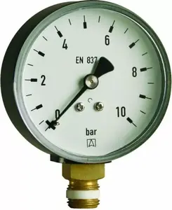 Pressure Gauge Afriso RF 100 RAD 100 mm 0–16 bar 1/2" for Heating Systems