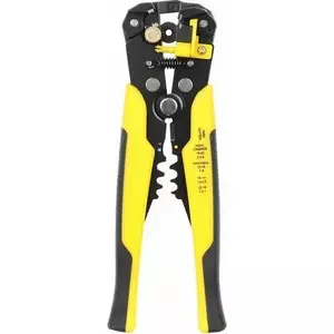 Iso Trade automatic wire insulation stripper 00011748, handheld tool for stripping cable insulation