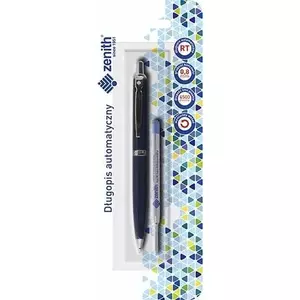 Шариковая ручка ZENITH 60 автоматическая, блистер с 1 стержнем (MPN 4600101)