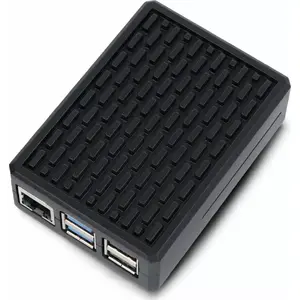 Aluminum Case for Raspberry Pi 5 — black, OEM protective enclosure